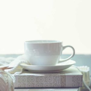 White Coffee Cup
